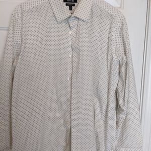 Men's button up Apt 9 brand slim fit 18 34/35
